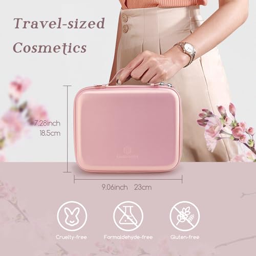 Color Nymph Makeup for Teens with Reusable Pink Handbag, All In One Girls Makeup Sets Makeup Kits for Girls Women with Eyeshadow Blushes Bronzer Highlighter Lipgloss - Image 3