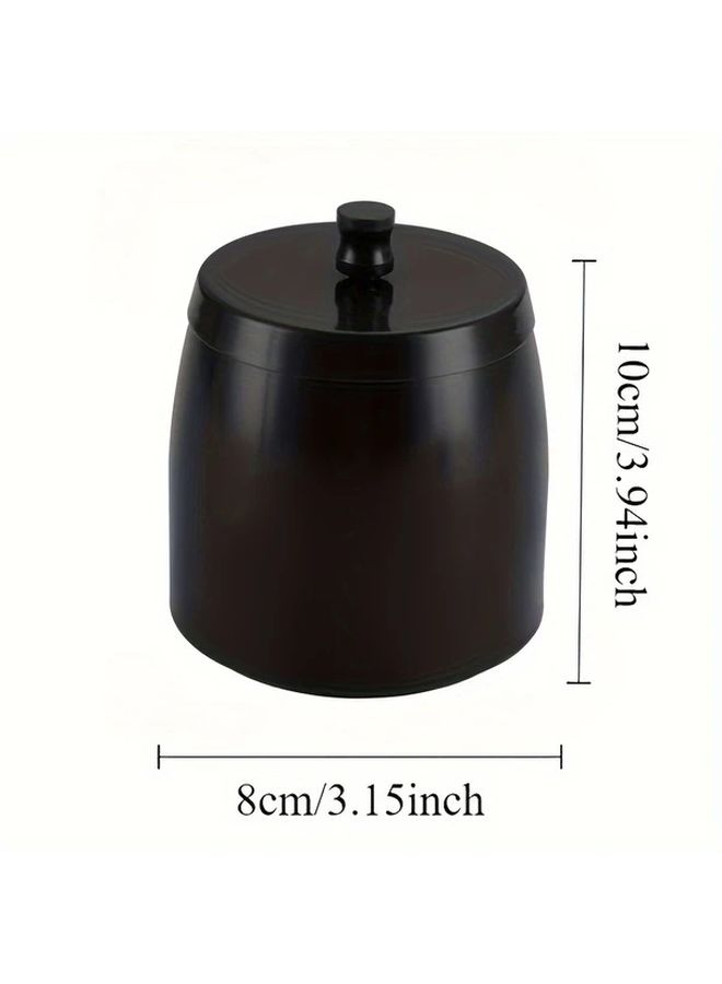 2Pcs Silvery Stainless Steel Ashtray Set For Living Room Bedroom Hotel Restaurant - Image 2