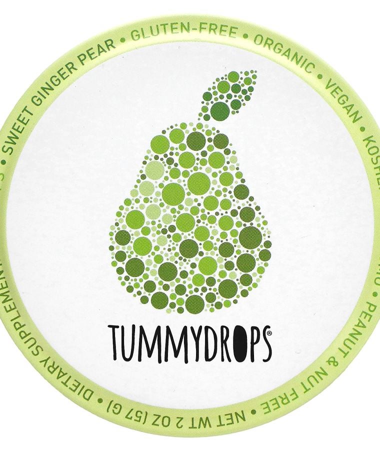 TUMMYDROPS Sweet Ginger Pear 18 Drops