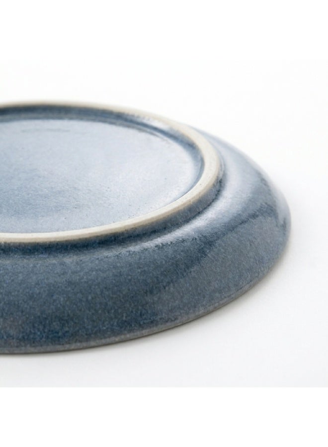 آريان طبق كوبيه من البورسلين الفاخر من Ariane Artisan Sapphire مقاس 17 سم - طبق زجاجي تفاعلي ممتاز - Image 3