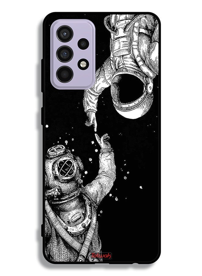 Tolwak Samsung Galaxy A52 5G Protective Case Cover Astronauts - Image 1