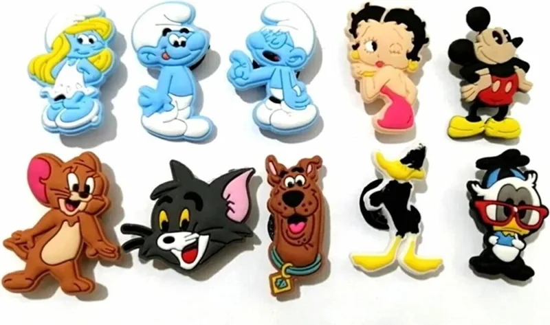 ماريماري 10 Pieces Slipper Ornaments Jibbits