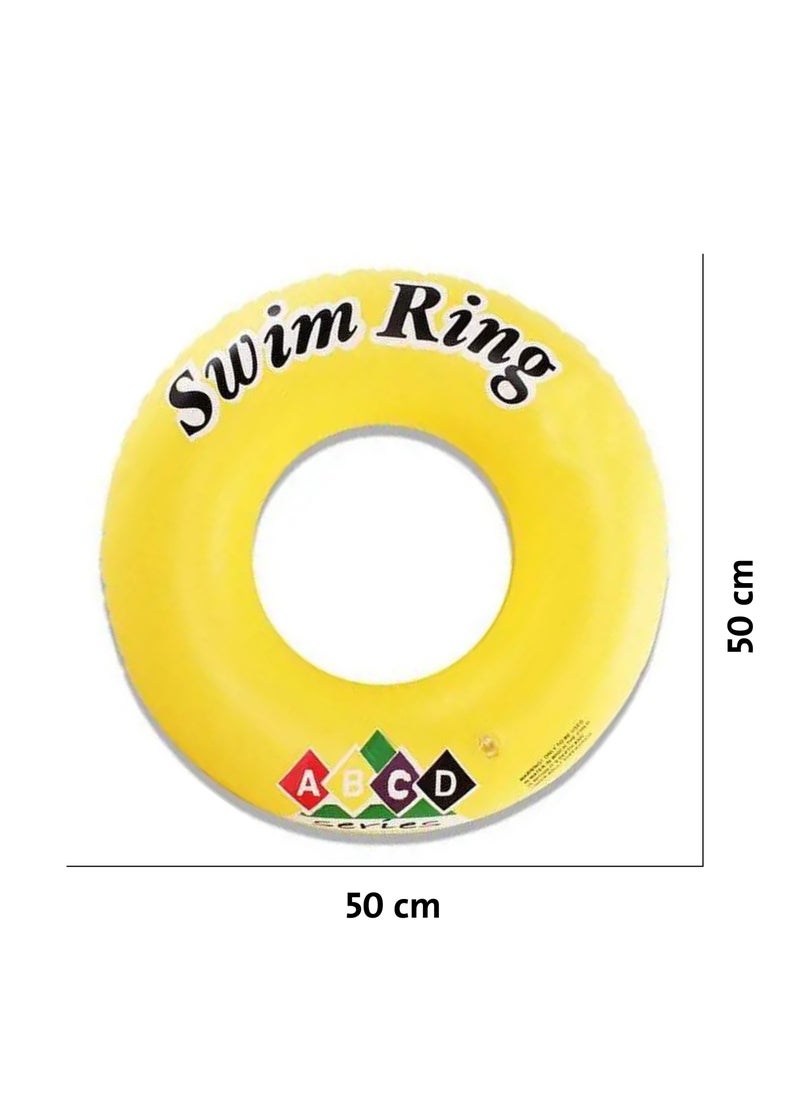 Generic - Swimming float with a diameter of 50 cm, in three different colors, suitable for children from 2 to 3 years old - Image 1