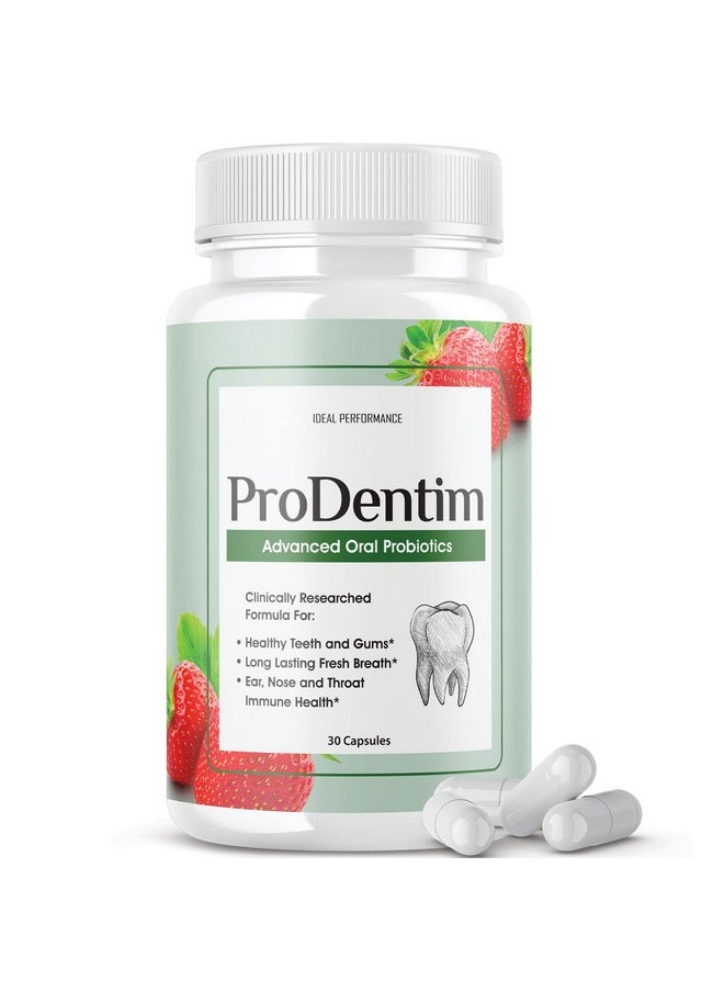 IDEAL PERFORMANCE - Prodentim For Gums And Teeth Health Prodentim Dental Formula Prodentim Dental Supplement Pro Dentim Pills (30 Capsules) - Image 1