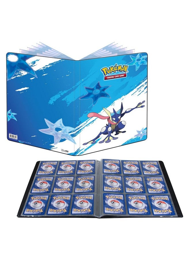 Ultra Pro Ultra PRO Greninja 9-Pocket Portfolio for Pokemon Cards, Pokemon Card Binder & Magic The Gathering Organizer, Acid-Free Non-PVC Protection, Stores Up to 180 Cards, Made in USA  - Image 1