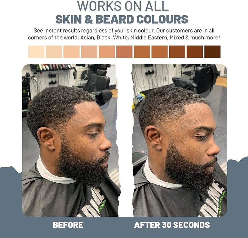 VOID Homme Beard Pen Filler for Men (Pack of 4) Instant Beard Pen & Filler Beard Pencil, Easy Beard Pen Liner, Beard Filler Pen for Beard Filling Pen Kit & Beard Marker, Waterproof Pen (Black) - Image 5
