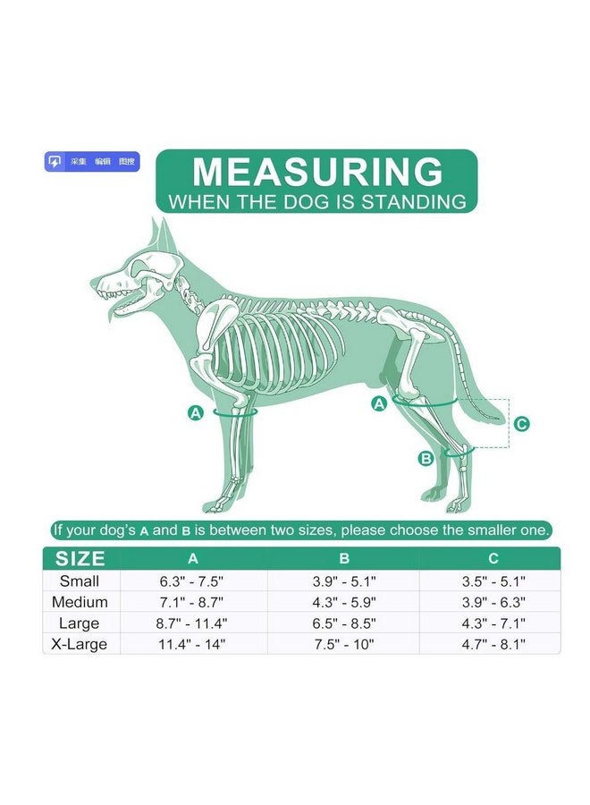 Generic Large Breathable Dog Knee Brace for Torn ACL Legs - Easy to Use, Neoprene Dog Leg Braces for Back Leg - ACL Brace for Dogs, Helps Reduce Pain and Heal Injuries - Image 3