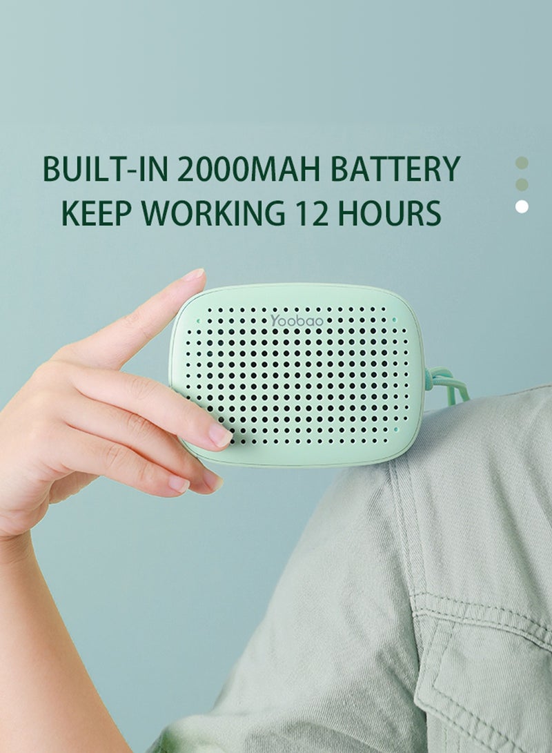 Yoobao Bluetooth Speaker,Portable Wireless Speaker 2000mah Capacity Green - Image 4