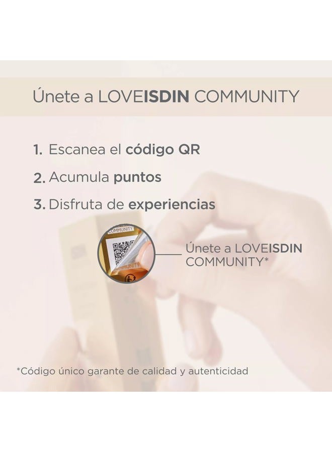 ISDIN سيروم إيسدينسيوتيكس فلاش فوري لشد الوجه ورفع البشرة مع مضادات الأكسدة وحمض الهيالورونيك - 5 أمبولات، 0.06FL OZ × 5 - Image 5