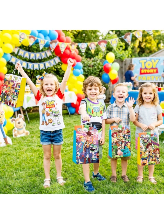 FRUITFUL PARTY 18pcs Toy Story Party Favor Bags Set – Toy Story Gift Bags, Candy Bags Kids Birthday Party Supplies, Goodie Bags for Toy Story Party Decorations Supplies - Image 5