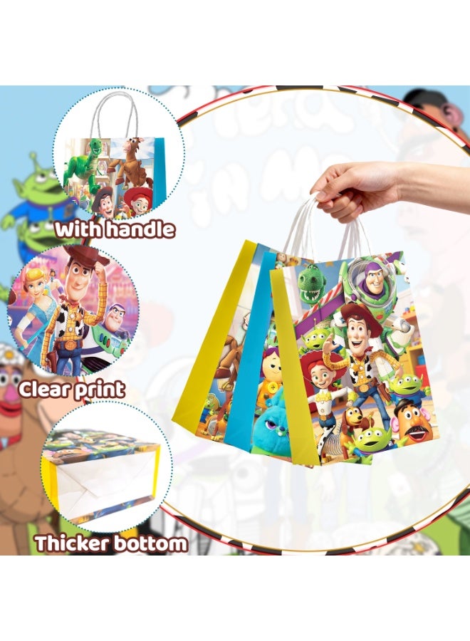 FRUITFUL PARTY 18pcs Toy Story Party Favor Bags Set – Toy Story Gift Bags, Candy Bags Kids Birthday Party Supplies, Goodie Bags for Toy Story Party Decorations Supplies - Image 4