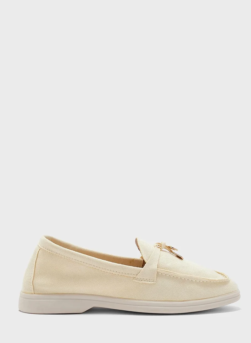 ايلا Faux Suede Loafers