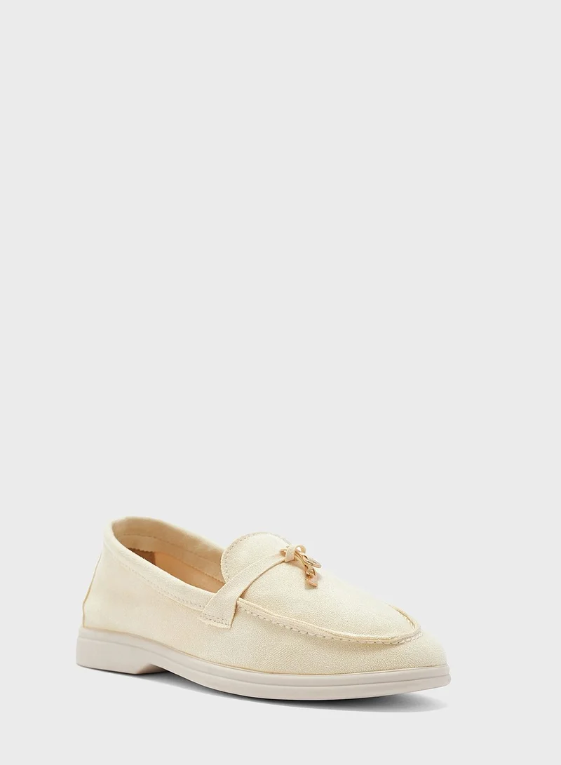 ايلا Faux Suede Loafers