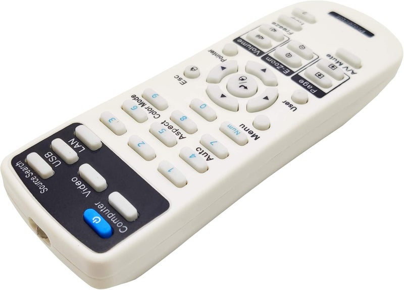 INTECHING 2173589 Projector Remote Control for Epson BrightLink 675Wi/ 675Wi+/ 680Wi/ 685Wi/ 685Wi+/ 695Wi/ 695Wi+/ 696Ui/ 710Ui, PowerLite 670/ 675W/ 680/ 685W/ 700U - Image 2