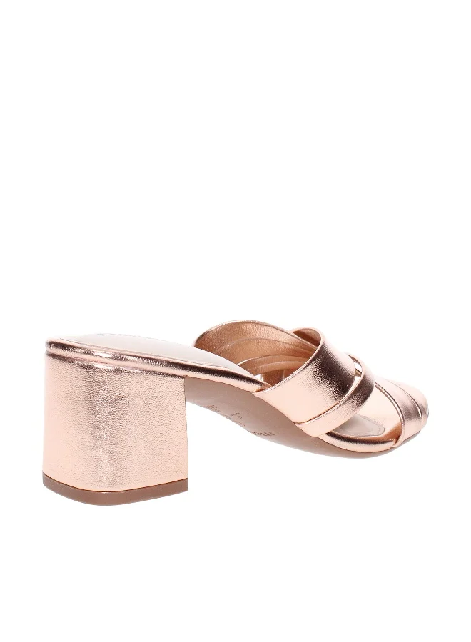 MOLECA Mid Heels Sandals for Women – Sling Back Heel Sandals for Girls with Ankle Strap