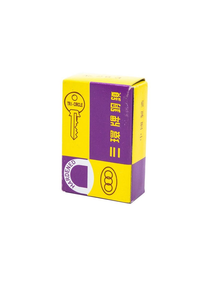 TRI-CIRCLE Tri-Circle Solid Brass Padlock 263  - Image 1