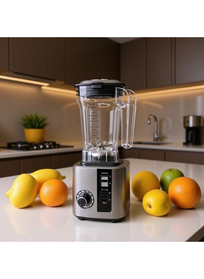 Blender,Smoothie Blender,Kitchen Countertop Blender,Crushed Ice,Frozen Fruits,Timed Setting,Adjustable Speed - Image 4