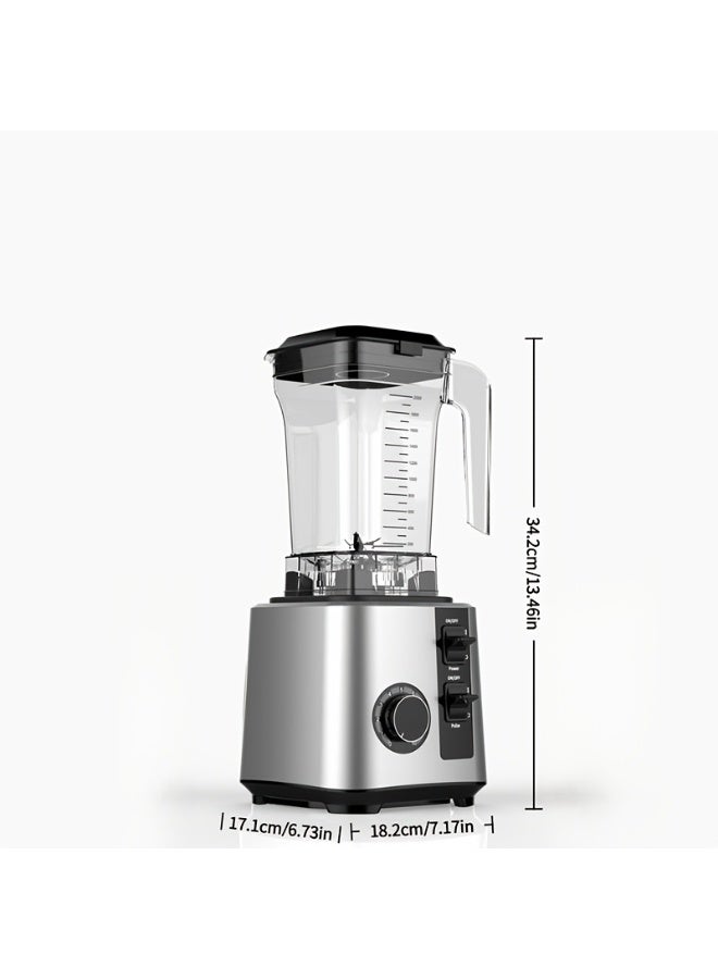 Blender,Smoothie Blender,Kitchen Countertop Blender,Crushed Ice,Frozen Fruits,Timed Setting,Adjustable Speed - Image 3