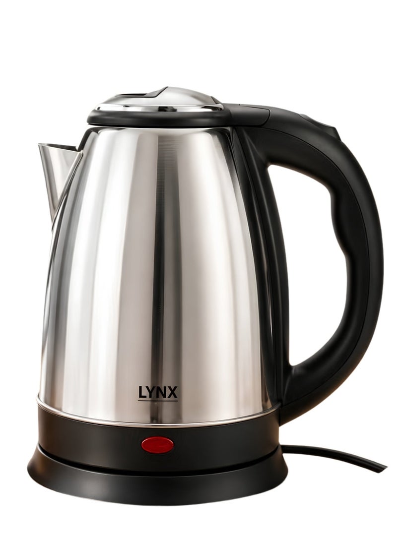 Lynx 1.8L Electric Kettle 1500W | Stainless Steel, Fast Boil, Auto Shut-Off, Boil-Dry Protection, Removable Filter & Ergonomic Handle | KT-102 - Image 1