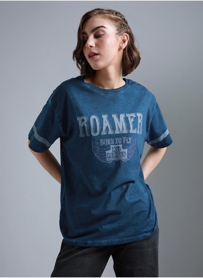 Women Navy T-shirts - pzsku/Z81D927BD4F60469CCD00Z/45/_/1725376944/f9f5f1ba-8c97-4256-a28f-1b89bc6094de