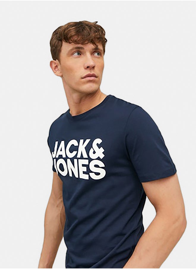JACK & JONES Jjecorp Logo Tee Ss O-Neck Noos  - Image 2