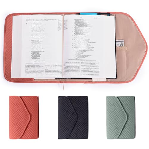 Aplufine غلاف كتاب قابل لإعادة الاستخدام من APLUFINE مع إغلاق مغناطيسي - غلاف كتاب قابل للتعديل لمحبي الكتب - واقي كتب للكتب الورقية - أغطية كتب للكتب الصلبة - حقيبة كتاب - حامل كتب - Image 1