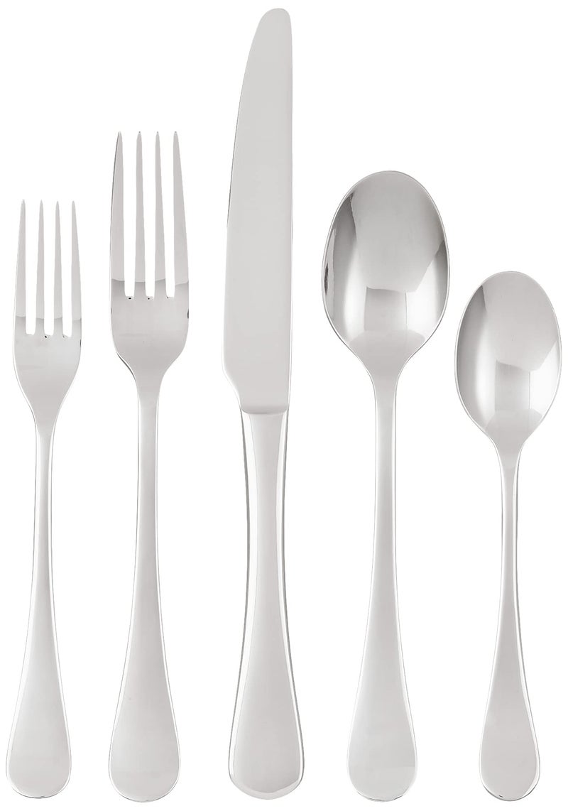 Ginkgo International Varberg 20-Piece Stainless Steel Flatware Place Setting, Service for 4 - Image 3