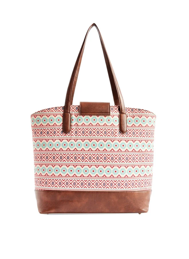 Chumbak TealbyChumbak Mercado Aztec Work Tote