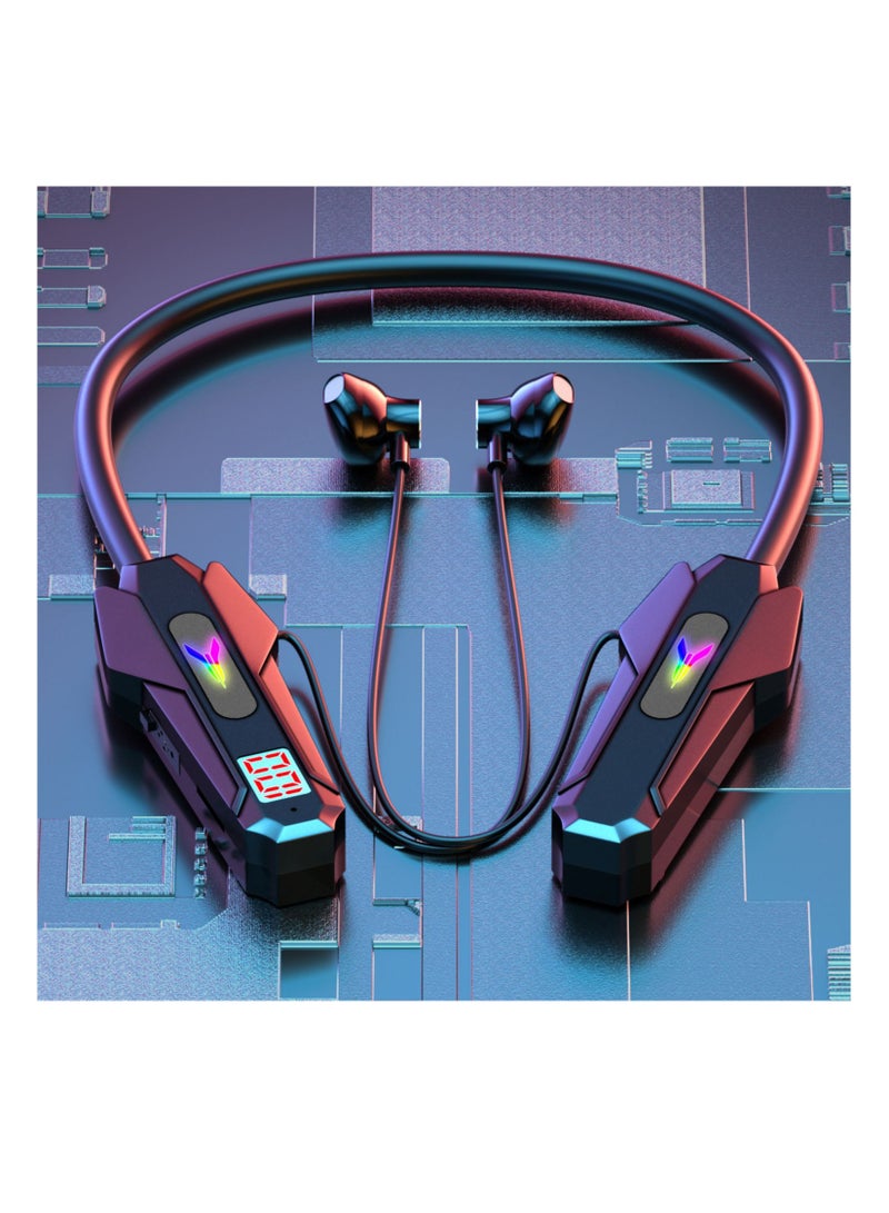 EBMINI Neck Mounted Wireless Bluetooth Earphones