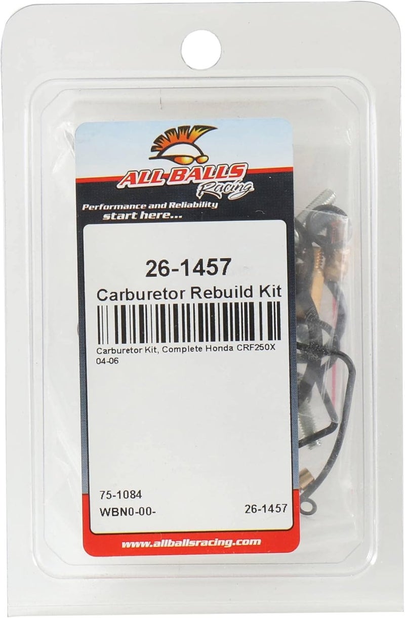 All Balls Racing 26-1457 Carburetor Rebuild Kit for Honda CRF250X (2004-2006) - Image 4