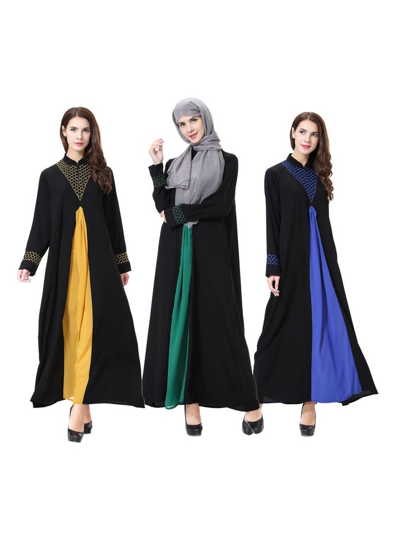 Loquat Muslim Lady wool peach Dress - Image 4