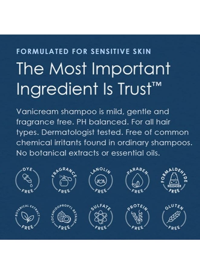 Vanicream Vanicream Free & Clear Hair Shampoo | Fragrance, Gluten and Sulfate Free | For Sensitive Skin | 12 Ounce  - Image 4