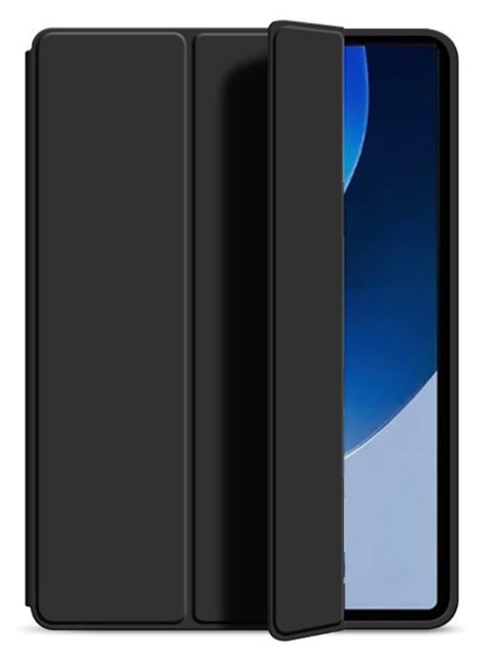 Case for HUAWEI MatePad 11.5 inch/Air 11.5 inch/11.5S 11.5inch, Auto Wake/Sleep, Comfortable Skin Touch, Slim Trifold Stand Protective Cover with Soft TPU Back, Black - Image 1