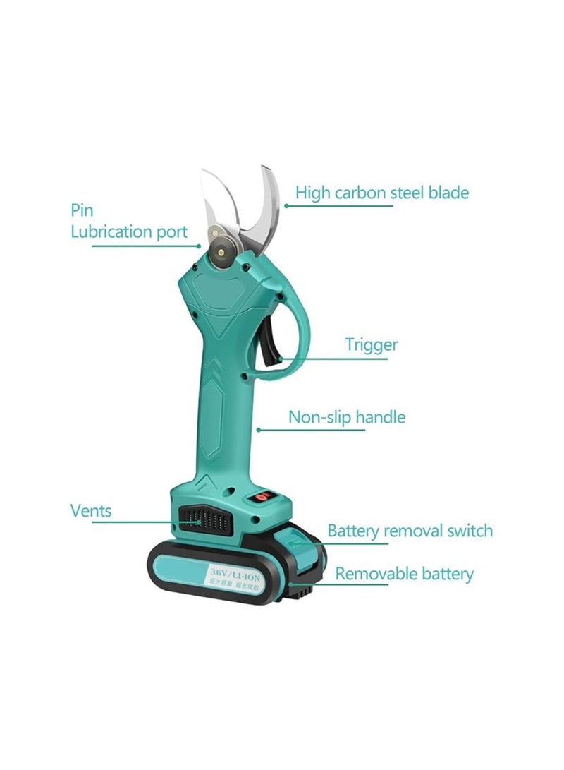 Electric Scissors Cordless Pruning Shears Brushless Garden Pruner Electric Cutter for Makita 18V Battery(No Battery) - Image 2