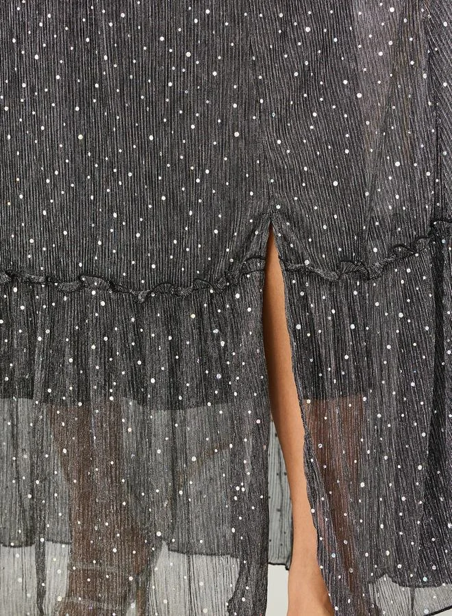 ستايلي Sparkle Chiffon Dress