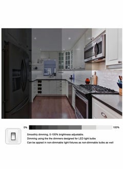 Y&D E17 LED Bulb, Small Screw Refrigerator Light, Dimmable 5W Microwave Daylight White 6000K, Suitable for Microwave, 2 Pack  - Image 4