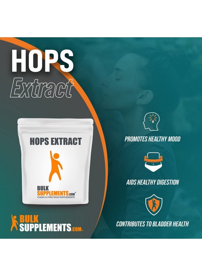 BULKSUPPLEMENTS.COM - Hops Extract Powder Herbal Supplement Sourced From Hops Flowers Hops Powder 500Mg Of Hops Extract Per Serving Gluten Free (100 Grams 3.5 Oz) - Image 1