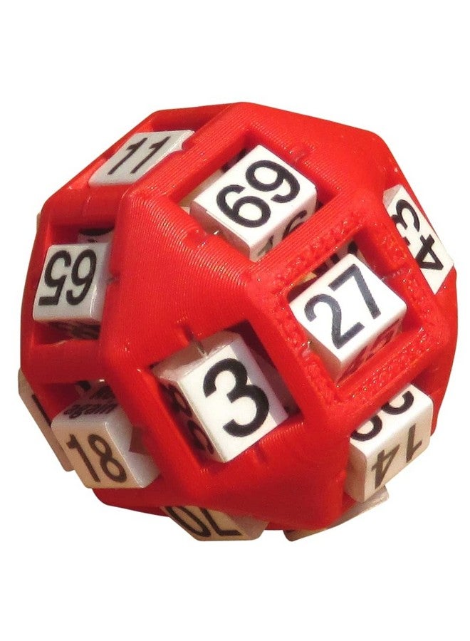 Patent Lottery Numbers Generator Die - 1 to 69 (and 70) for Mega Millions & Powerball  - Image 1