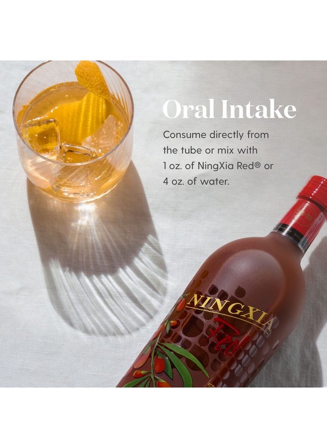 Young Living Ningxia Nitro Cognitive Fitness 14 Tubes Of 0.68Fl Oz (20Ml) Mental Fitness Boost Optimize Performance Wolfberry Drink Infused With Essential Oils Dribose Korean Ginseng.  - Image 4