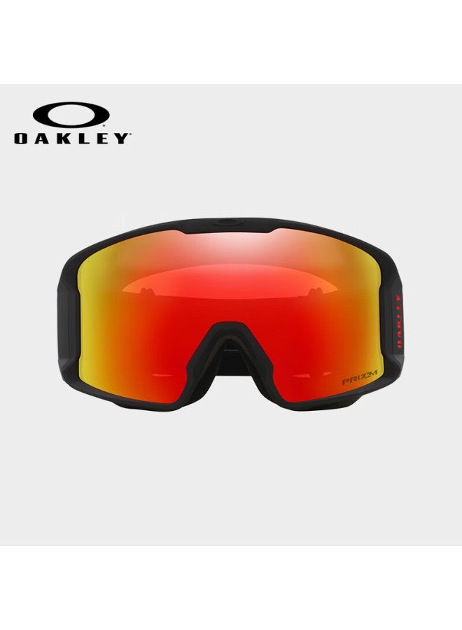 OAKLEY Oakley Ski Goggles, Spectrum Smart Lenses, Outdoor Double-layer Anti-fog Wide-view Cylindrical Snow Goggles, Protective Eyewear, 0oo7070-g8 - Image 3