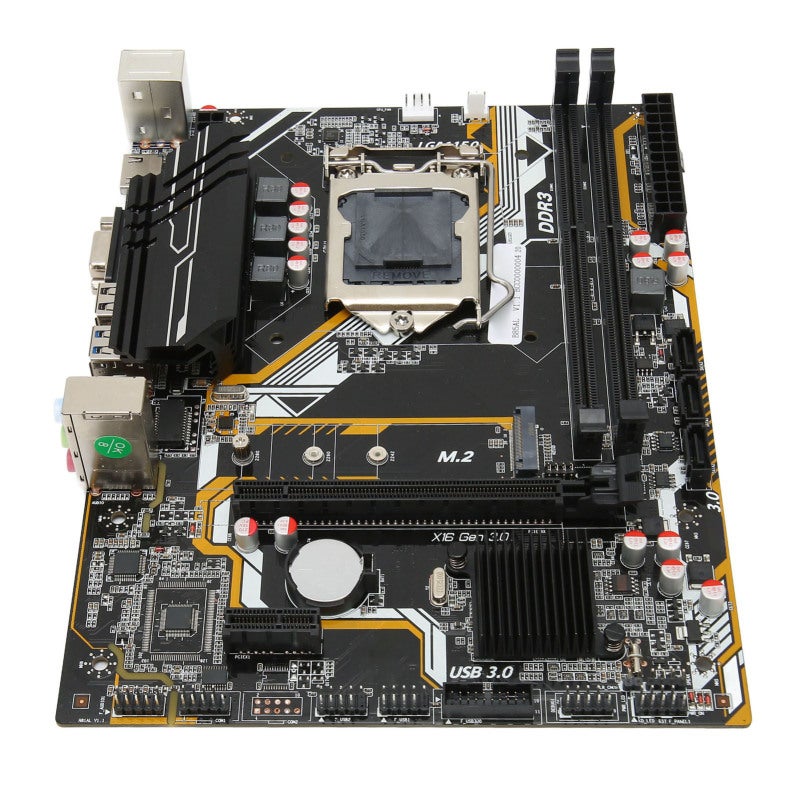 LGA 1150 ATX Motherboard: 3 Phase Power, 32GB/s M.2 Interface, Stable Power Supply - B85 Chipset DDR3 Mainboard for PC Gaming & Desktop Builds - Image 2