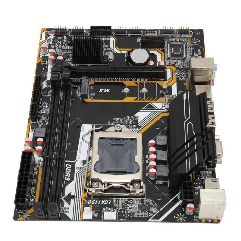 LGA 1150 ATX Motherboard: 3 Phase Power, 32GB/s M.2 Interface, Stable Power Supply - B85 Chipset DDR3 Mainboard for PC Gaming & Desktop Builds - Image 1
