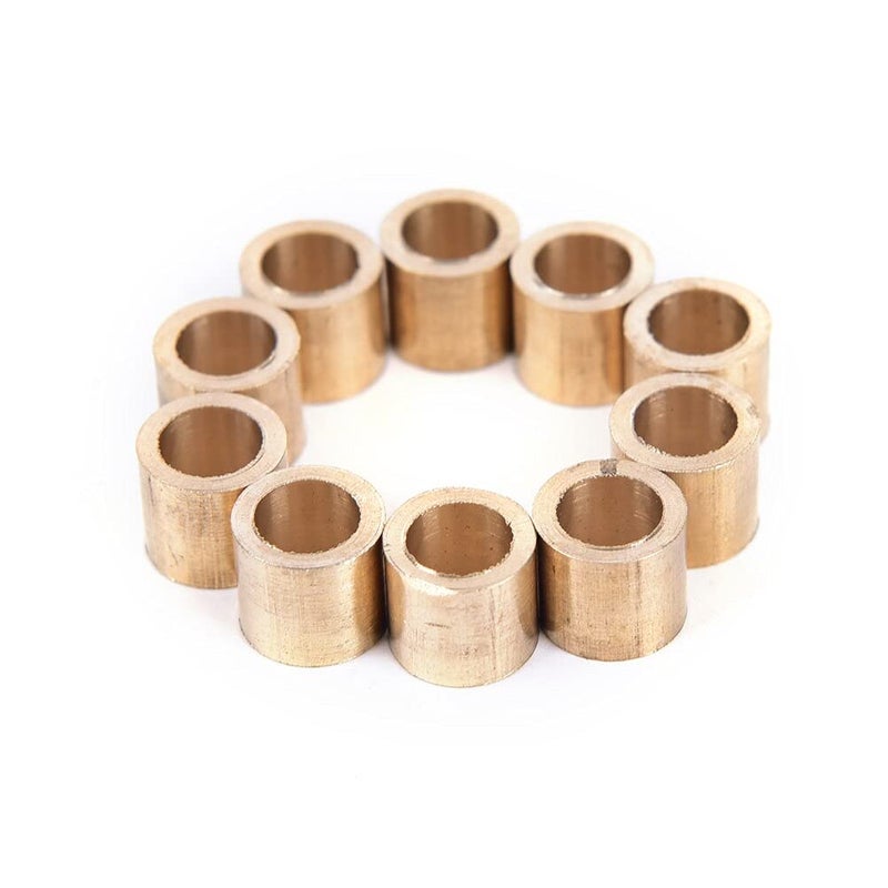 JBB Billiards Brass Snooker or Pool Cue Tip Ferrules -10 Pieces - Image 3