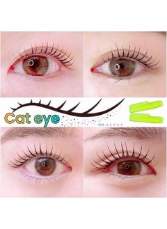 ICONSIAM Japanese Lash Lift Rods Cat Eye Lifting Shields Silicone Eyelash Perm Rod No Glue On Eyelid 5 Size Bright Pads For All Eyelashes Soft Lami Perm Roller Lift Lashes J Curl Extension Look Smooth Pad  - Image 4