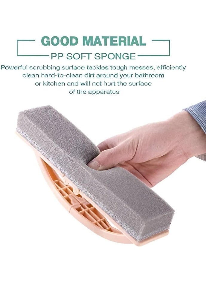 Deep Cleaning Brush - Flexible Sponge Tool for Efficient Household Surface Cleaning, Foldable Design for Convenient Storage and Convenient Handling - Image 4