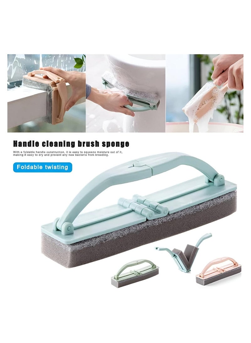 Deep Cleaning Brush - Flexible Sponge Tool for Efficient Household Surface Cleaning, Foldable Design for Convenient Storage and Convenient Handling - Image 1