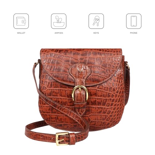 Hidesign Women's Leather Crossbody Bag - Image 5