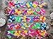 HOZKEAP 30 Packs Bulk Flowers Backpack Keychain Mini pop Fidget for boy and Little GirlKidsStudents Birthday Party FavorsStudents Bubble Prize - Image 4