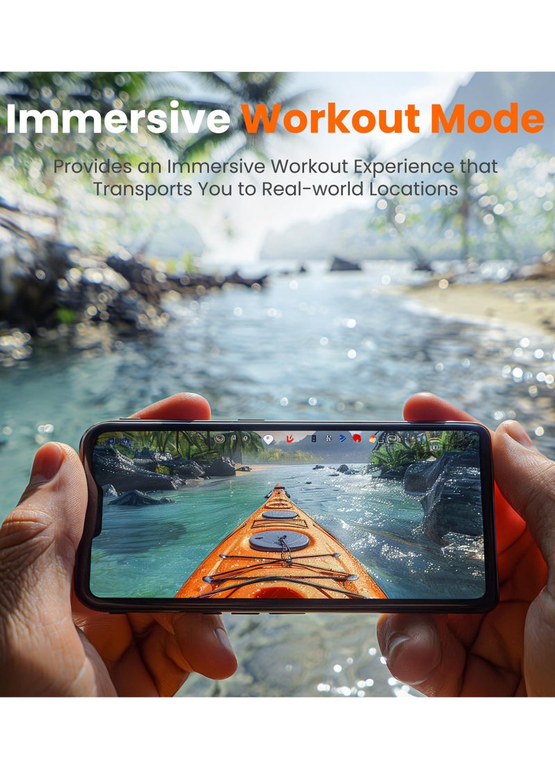 Home Rowing Machine, Magnetic Rowing Machine with LCD Display, Home Rowing Machine for Cardio Training, 160 kg Load Capacity, Vertical Stowable - Image 3