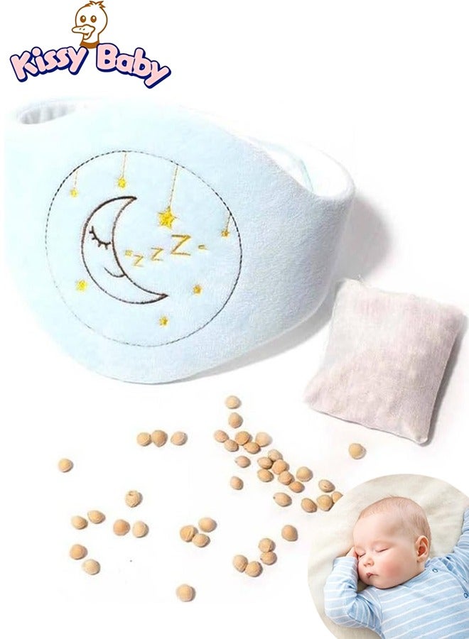 قبلة طفل Baby Cherry Core مملوءة Baby Colic Belt لتخفيف الغازات - الأصلي الإسباني التصنيع الأزرق - Image 4